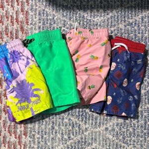 Bundle of 4T Boy Swim Trunks